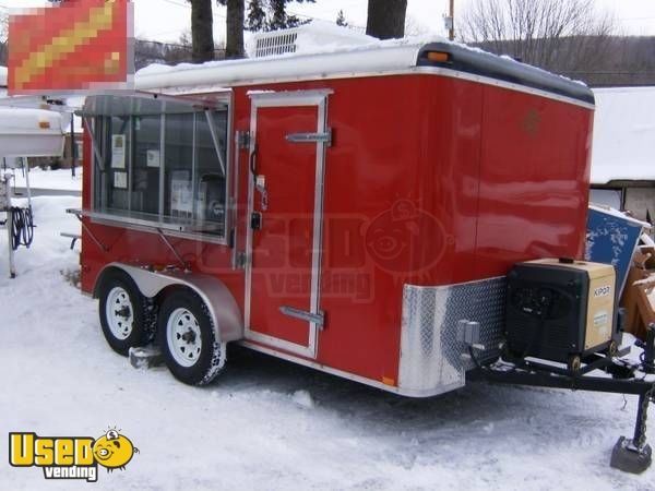 7' x 12' Food Concession Trailer