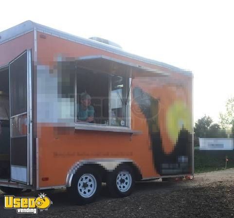 2013 - 8.5' x 14' Food Concession Trailer