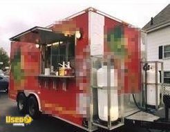 2016 - 8' x 16' Food Concession Trailer