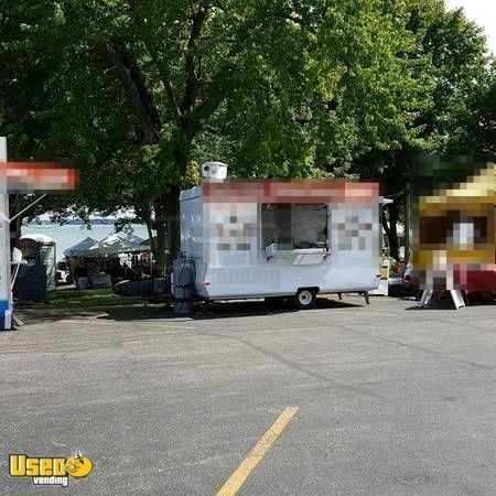 7' x 16' Food Concession Trailer