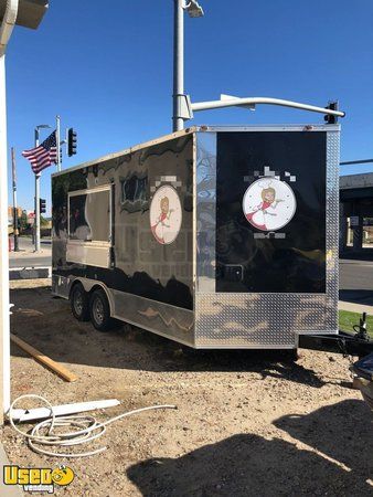 2017 - 8.5' x 16' Food Concession Trailer