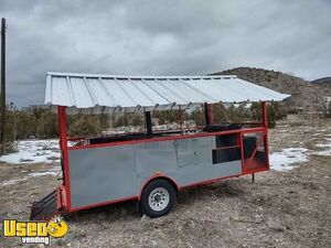 Spacious Open Barbecue Food Trailer  |  Mobile Food Unit