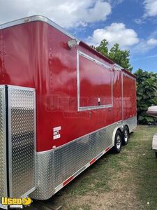2022 8.5' x 20'  Barbecue Food Trailer with Porch | Concession Trailer