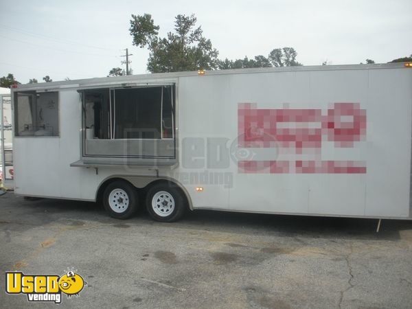 2010 - 8' x 24' BBQ Concession Trailer