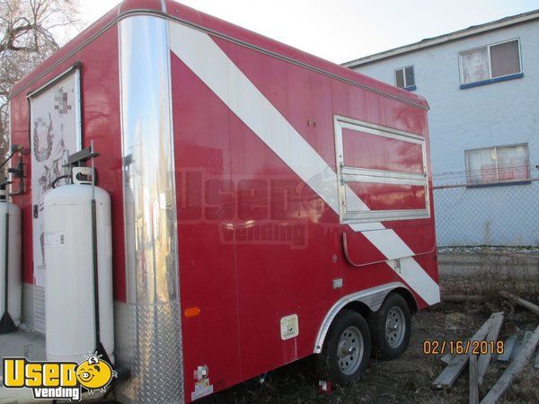 2015 - 8.6' x 12' Food Concession Trailer