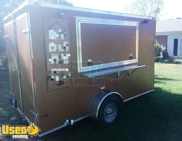 2016 - 6.7' x 12' Food Concession Trailer