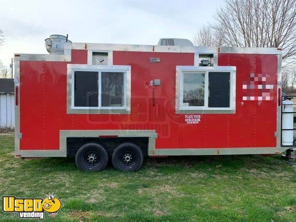 Ready for Business Mobile Kitchen / Used Street Food Concession Trailer