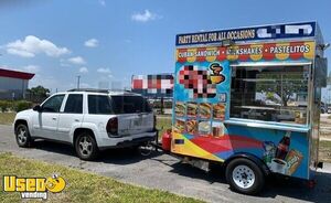 Ready to Use 2018 Compact Street Food and Beverage Concession Trailer