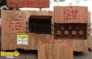 Old Western Style 2013 8' x 16' Old Fashioned Soda and Funnel Cake Concession Trailer