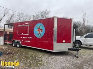 2020 WOW 8.5' x 26' Food Concession Trailer with Porch and Pro-Fire