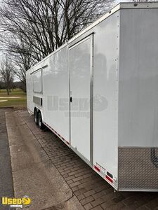 2022 - 8.5' x 28' Diamond Cargo Food Concession Trailer with Fire Suppression System
