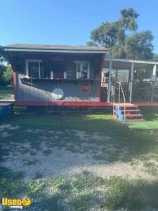 Versatile - Kitchen Food Trailer with Porch Concession Trailer