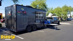 Well Equipped - 2017 9' x 16' Kitchen Food Concession Trailer