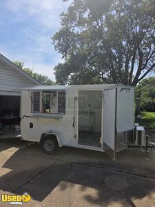 NEW - 2026 7' x 12' Homesteader Concession Trailer Mobile Vending Unit