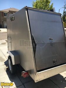 Lightly Used 2020 - 4' x 8' Corn & Potatoes Roaster / Mobile Roasting Trailer