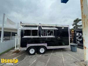 Like New 2021 - 8' x 16' Kitchen Food Trailer with Pro-Fire Suppression System