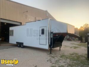 2019-  Big Tex Massive Gooseneck Mobile Food Concession Fry Trailer