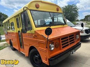 Classic - GMC Blue Bird Mini Bus All-Purpose Food Truck | Mobile Food Unit