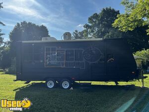 2013 21' Food Concession Trailer with Restroom and Unused 2020 Kitchen