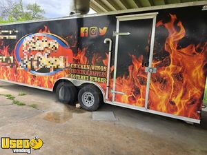 2021 8.5' x 24' Concession Food Trailer | Lark Barbecue Food Trailer