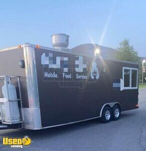 2014 30' Kitchen Food Trailer with Ansul Pro Fire Suppression System