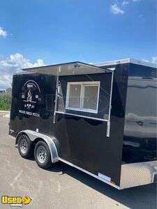 2021 Cargo Mate 7.5' x 14' Empty Concession Trailer - Vending Trailer