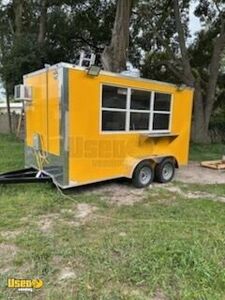 2026 7' x 16' Kitchen Food Concession Trailer with Pro-Fire System