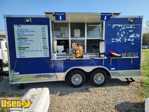 2019 8.5' x 16' Food Concession Trailer Mobile Vending Unit