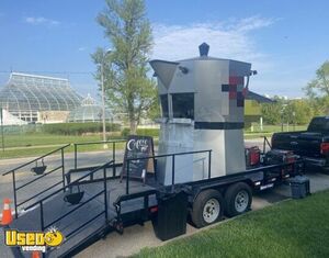 Eye-Catching -  2022 16' Coffee/Espresso Beverage Concession Trailer