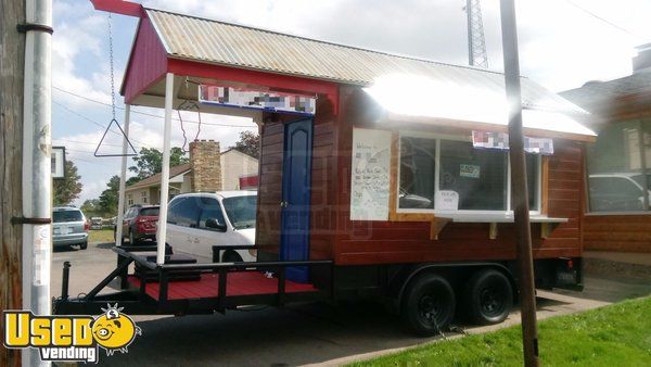 6' x 16' Concession Trailer with Porch