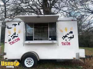 Used - Taco Trailer and Corn Roaster | Concession Food Trailer