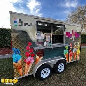 Ready to Go - 2011 14' Ice Cream Concession Trailer | Mobile Dessert Unit