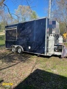 Loaded 2019 Worldwide 8.6' x 16' Commercial Kitchen Food Concession Trailer