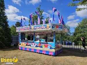 Custom-Built 8' x 16' Carnival-Style Food Concession Trailer