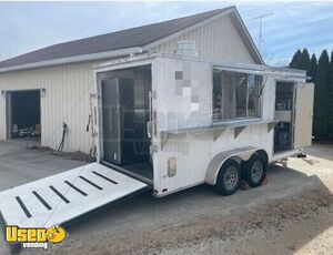 Well Equipped - 2017 20' Kitchen Food Trailer with Fire Suppression System