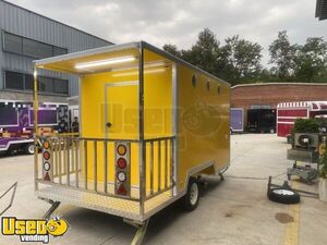 NEW 2025 6.6' x 13' Catering Trailer Food Concession with Porch