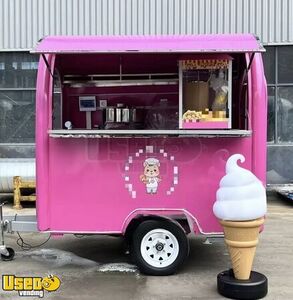 Compact 2025 6' x 8' Food Concession Trailer Mobile Vending Unit