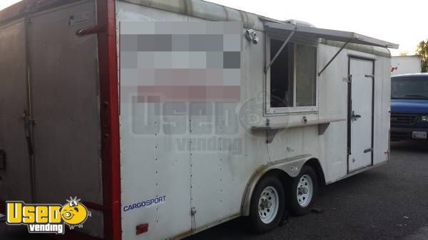 8' x 20' Food Concession Trailer