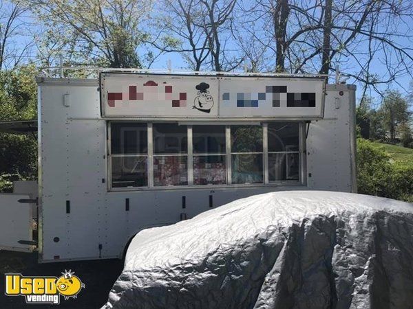 2003 - 8' x 18' Food Concession Trailer Used Mobile Kitchen