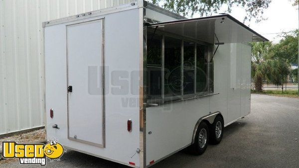 Superbly Clean All Stainless Steel 2017 8.5' x 22' AKA Food Concession Trailer