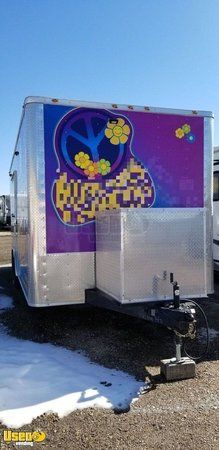 Loaded 2019 8' x 20' Freedom Food Concession Trailer with Pro Fire Suppression