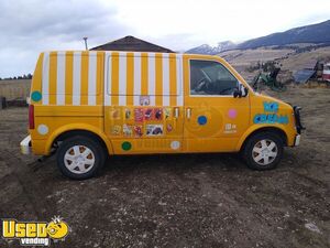 GMC P3500 and Chevrolet Astro Van Ice Cream and Shaved Ice Trucks