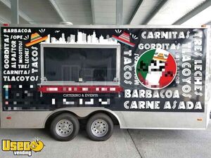 2016 8' x 18' Kitchen Concession Trailer with Pro Fire Suppression System