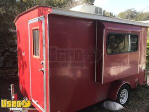 Compact - 2015 - 6' x 12' Sno-Pro Snowball Concession Trailer with Clean Interior