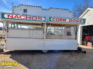 Ready to Serve Used 16' Mobile Food Concession Trailer