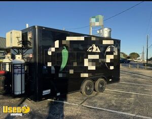 2025 8.5' x 16' Kitchen Food Concession Trailer with Fire Suppression System