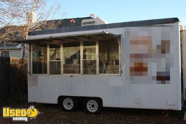 1990 - 16 x 8 Wells Cargo Concession Trailer