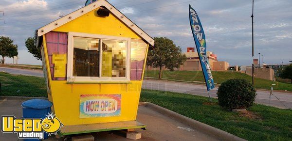 2014 - 6.5' x 7' Mobile Shaved Ice Concession Stand