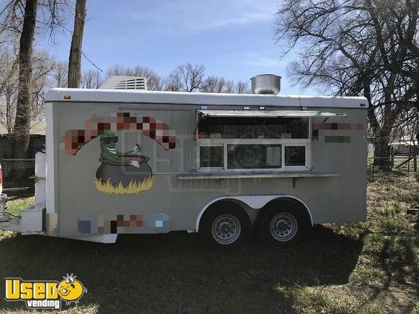 2005 - 8' x 16' Turnkey Food Concession Trailer