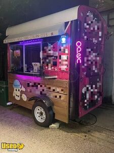 Used - 2022 4' x 8'  Ice Cream Trailer | Mobile Vending Unit